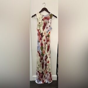 Rails Floral Maxi Dress XS Sleeveless Watercolor Print Flowy Boho